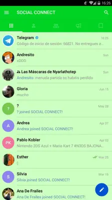 SOCIAL CONNECT android App screenshot 0