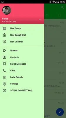 SOCIAL CONNECT android App screenshot 7